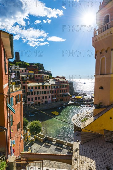 Colourful houses of Vernazza