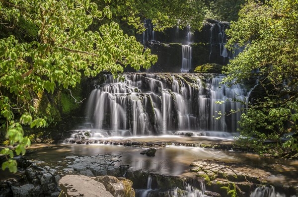 Purakaunui waterfall