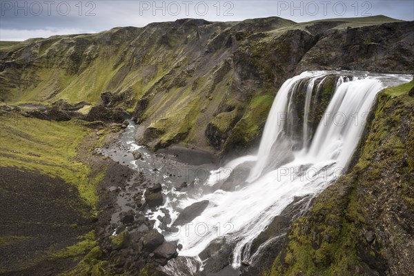 Fagrifoss waterfall