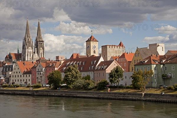 Cityscape with the Danube