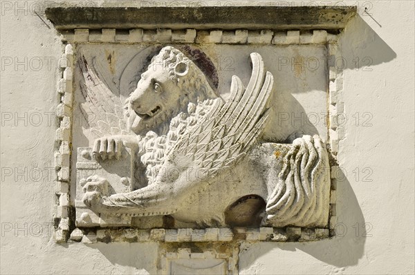 Venetian lion at the town gate