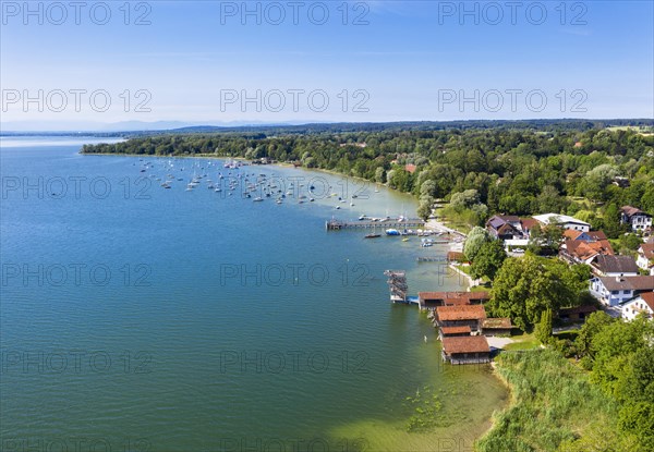 Shore area at the Lake Ammer