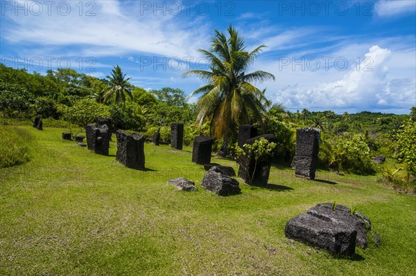 Badrulchau basalt monoliths