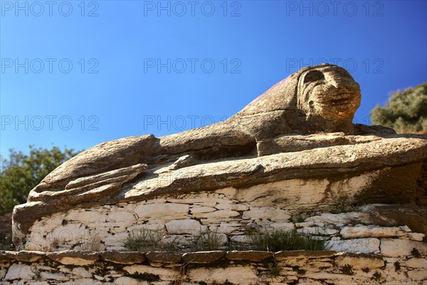 The ancient Lion of Kea