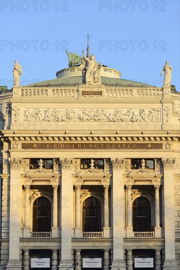 Burgtheater in the evening light