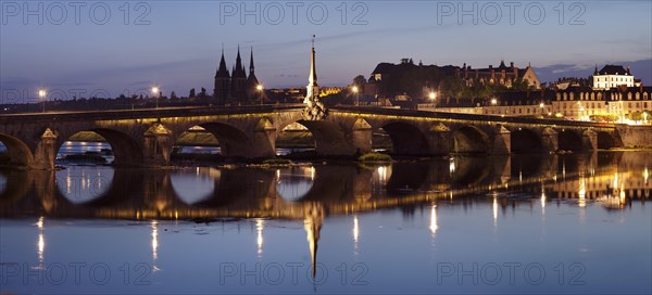 Loire bridge Pont Jacques Gabriel