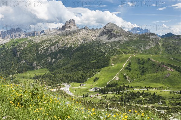 Road to Falzarego Pass