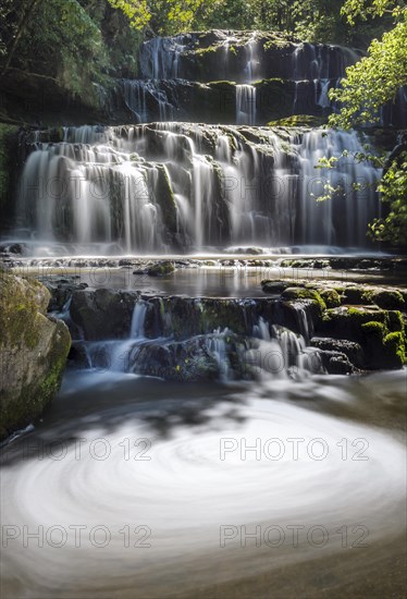 Purakaunui waterfall