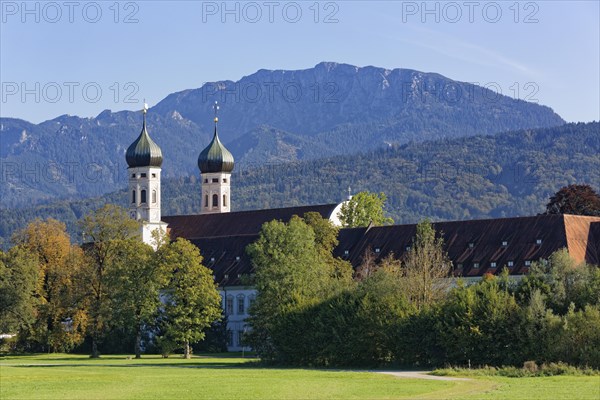 Benediktbeuern Abbey and Benediktenwand