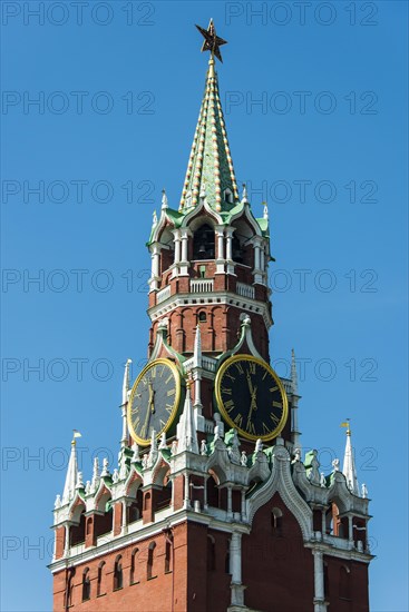 Tower of the Kremlin on the Red Square