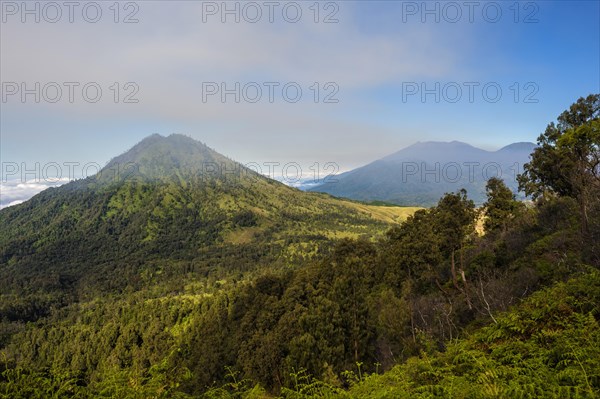 Kawah Ijen landscape