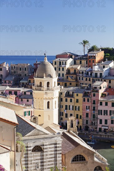 Octagonal bell tower of the Church of Santa Margherita di Antiochia