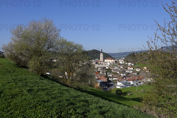 View of the town of Kastelruth