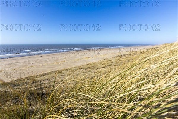 North Holland's coast at Egmond aan Zee