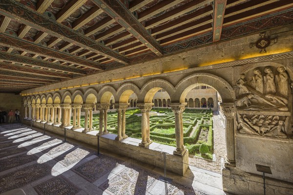 Cloister of the Benedictine monastery of Santo Domingo de Silos