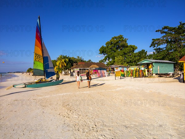 The beach of Negril