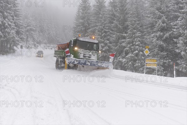 Snowplough on the Black Forest High Road