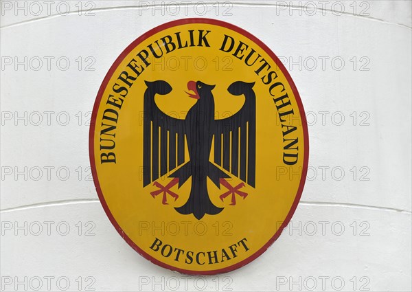 Emblem of the Federal Republic of Germany Embassy