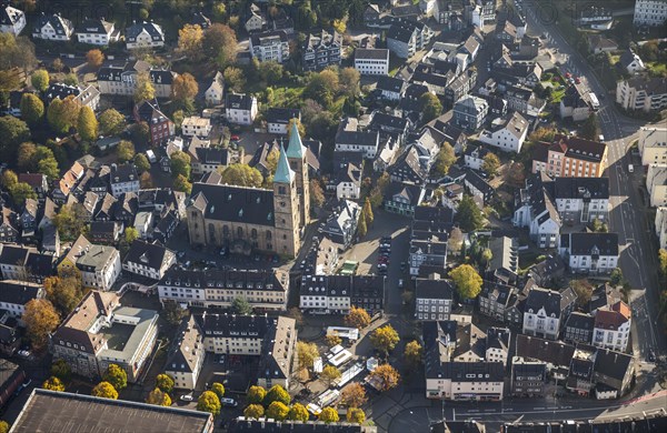 Historic centre with Altmarkt market square and Christ Church