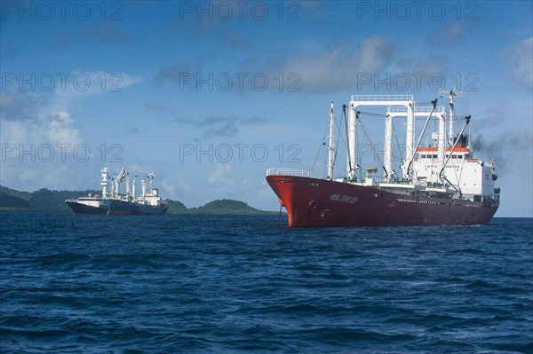 Chinese fishing trawlers