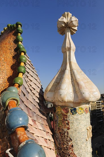 Roof of Casa Batllo