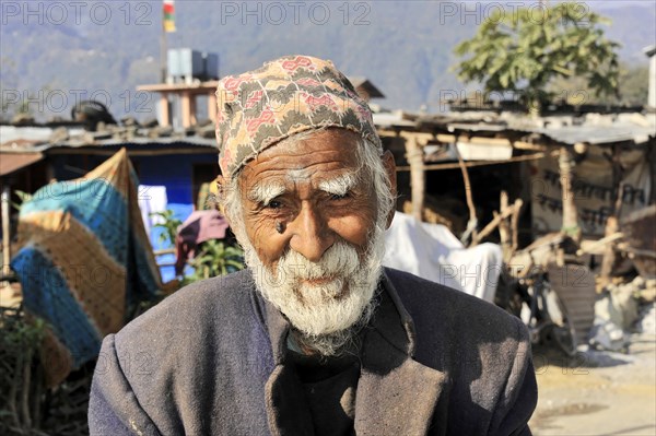 Old Nepalese man