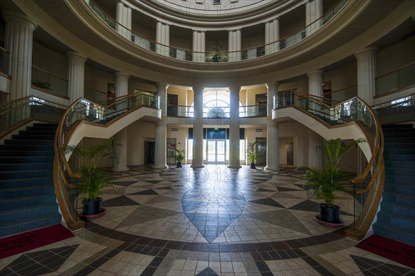 Interior of the Parliament building of Palau