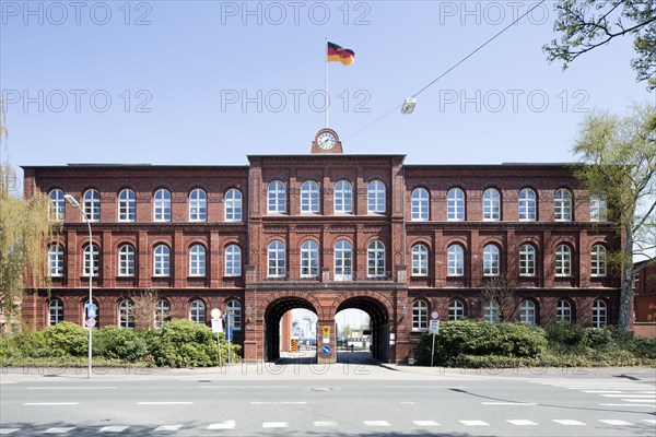 Werfttor 1 gate of the Kaiserliche Werft imperial shipyard