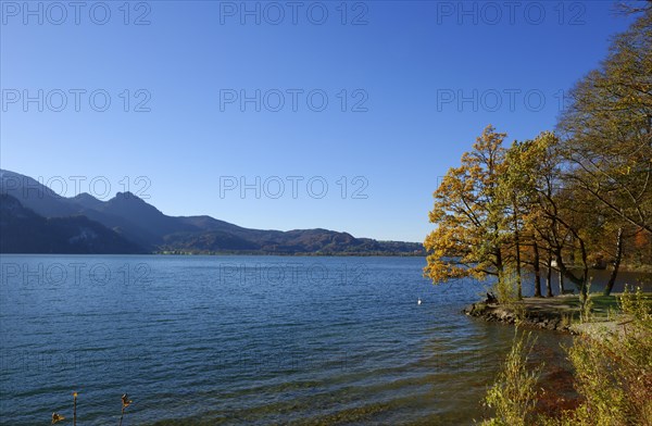 Autumn at Lake Kochel or Kochelsee Lake