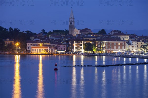 Harbor and town view