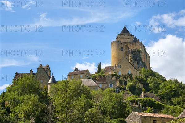 Chateau de Castelnaud castle and village