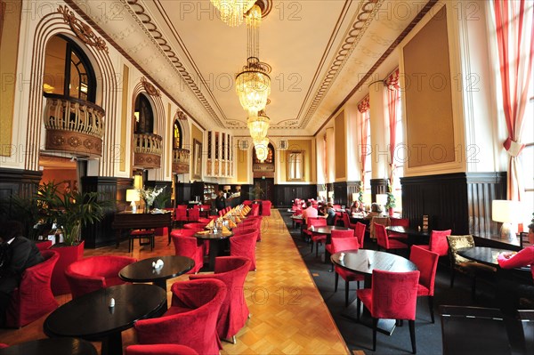 Dining room of the Seurahuone Helsinki Hotel