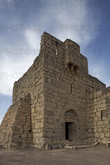 Desert castle Qasr Al-Azraq Fort