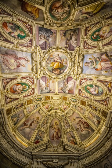 Frescoes in the chapel of St. Peter Martyr and St. Pius V Chapel