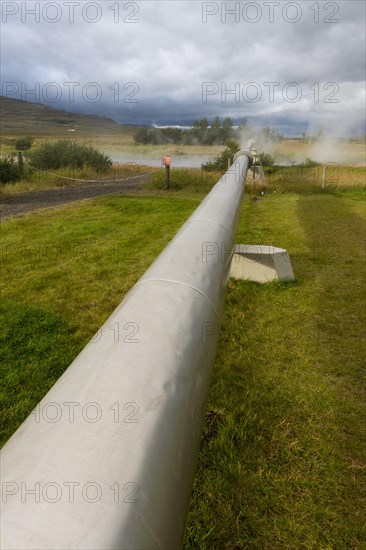 Pipeline with boiling water for the supply of Akranes and Borgarnes