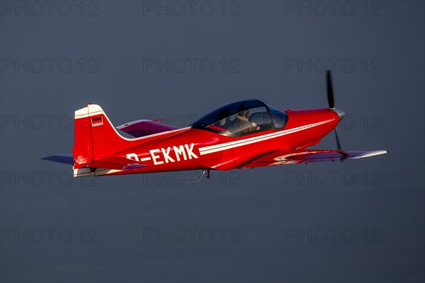Red Falco aircraft