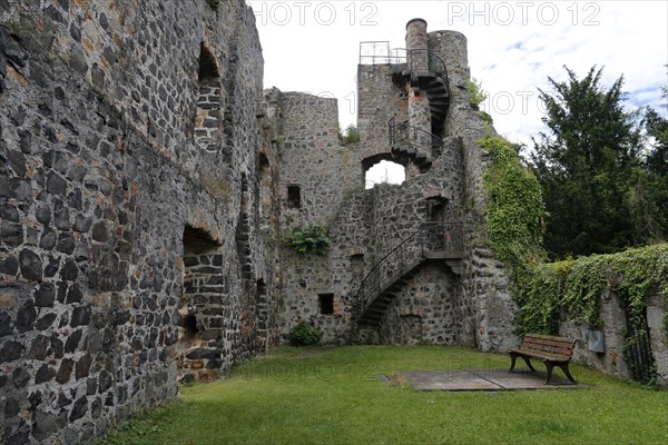 Ruins of the upper castle