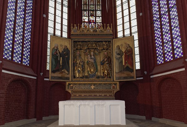 Late Gothic winged altar Lehniner