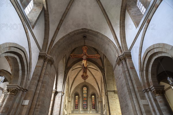 Interior of the Romanesque St. Peter's Cathedral