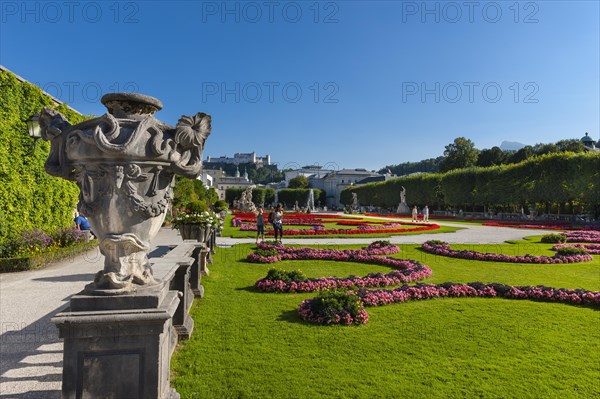 Mirabell Gardens at Mirabell Palace