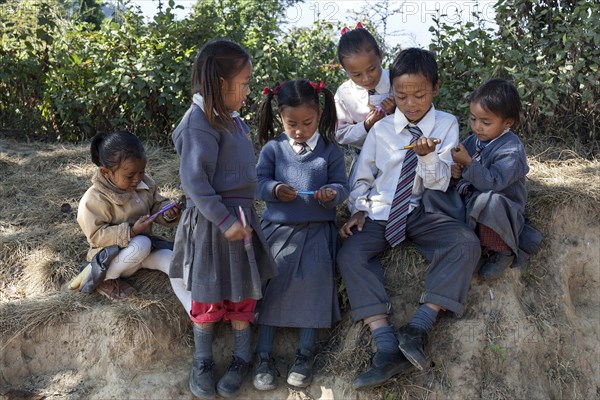 Nepalese children