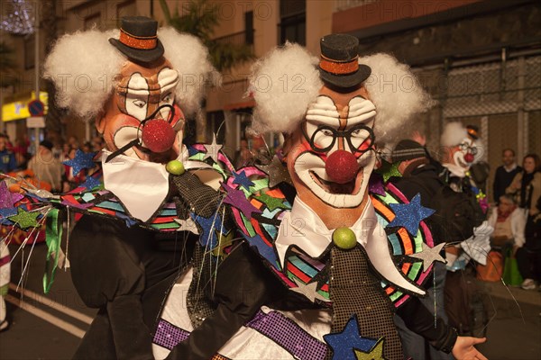 Imaginative costumes at the carnival