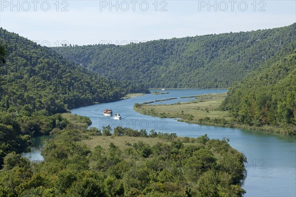 Boat excursion from Skradin to Krka National Park