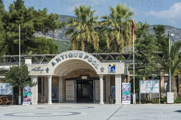 Entrance to the ancient bath