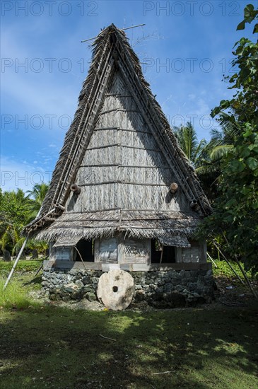 Traditional thatched hut