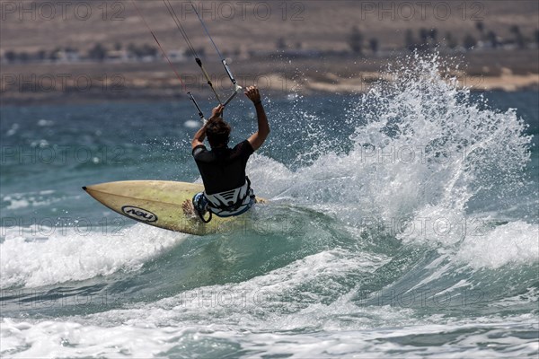 Kite surfers