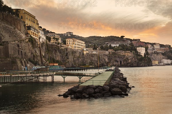 Town viewed from Marina Piccola