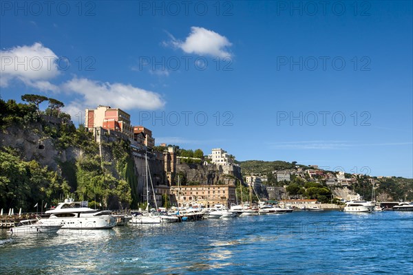 Port Marina Piccola with Grand Hotel Excelsior