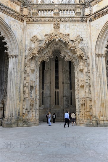 Portal of the unfinished chapel