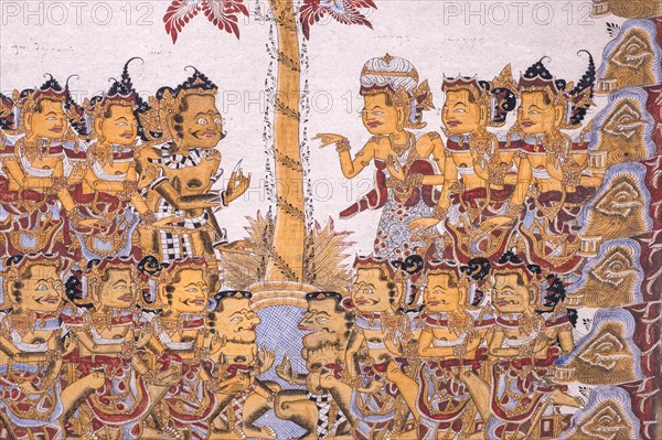 Traditional Kamasan painting